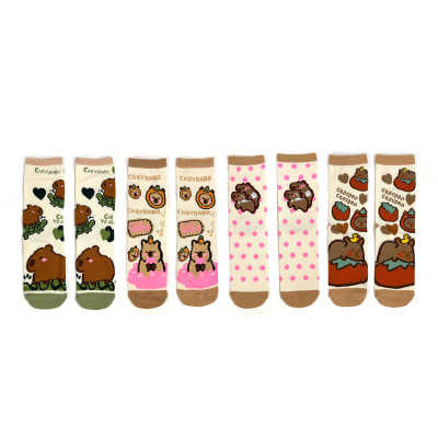 CALCETIN NIÑA DISEÑOS VARIOS CAPIBARA 9-12 AÑOS1