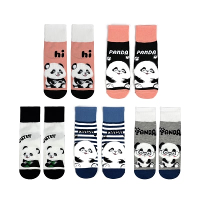 CALCETIN NIÑA JUVENIL DISEÑO PANDA 13-16 AÑOS1
