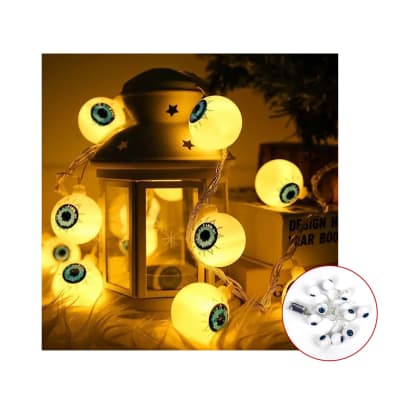 LUCES HALLOWEEN 10 OJOS 2MT1