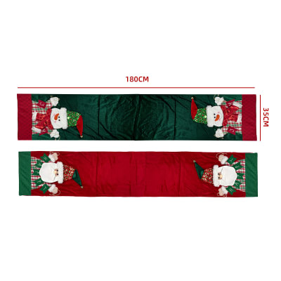 Camino de mesa navideño 180X35cm1