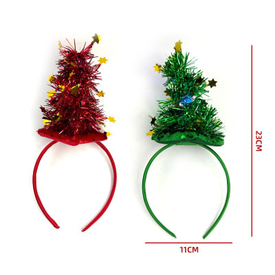 CINTILLO NAVIDAD ARBOL CON LUZ LED23*11cm1