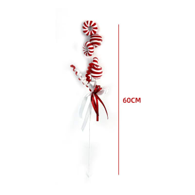 ADORNO DE NAVIDAD RAMA DULCES 60CM1