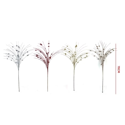 ADORNO NAVIDEÑO RAMA GLITTER O’MAS 70 CM DISEÑOS SURTIDOS1