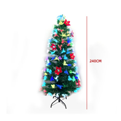 ARBOL NAVIDAD LUCES LED DESTELLOS 280T 240CM1