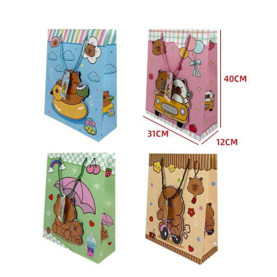 BOLSA DE REGALO CAPIBARA 31 X 12 X 40CMS1