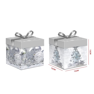 CAJA DE REGALO NAVIDAD DISEÑO TRIPLE MEDIANA 15X15X15CM1