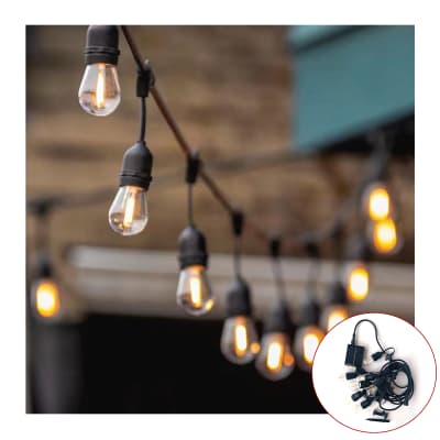 Guirnalda 10 luces solares exteriores 5M1