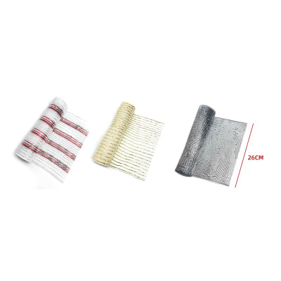 CINTA DE NAVIDAD LISTADA EN ROLLO  26CM*4.5M1