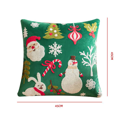 FUNDA COJIN NAVIDAD 45X45 CM1