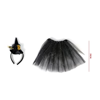 DISFRAZ BRUJA NIÑA 2 PCS1