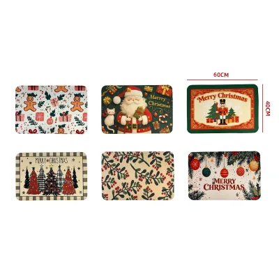 TAPETE NAVIDEÑO DISEÑOS SURTIDOS 60X40CM1