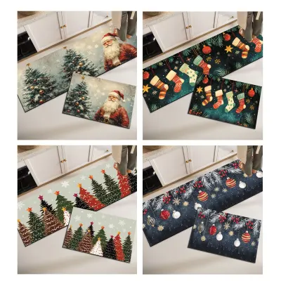 SET ALFOMBRAS NAVIDEÑAS 40X60 + 40X120CM1