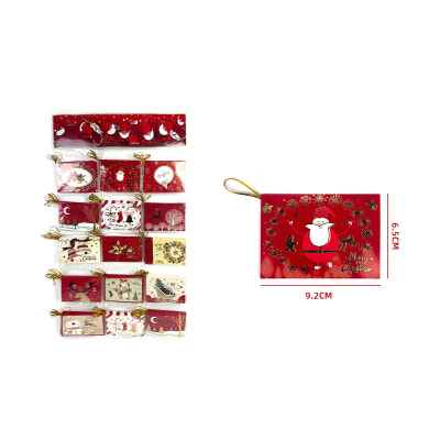 TARJETITAS NAVIDAD REGALO 6.5X9.2CM1