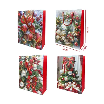 BOLSA DE REGALO NAVIDAD CHICA ARBOL 18*23*10CM1
