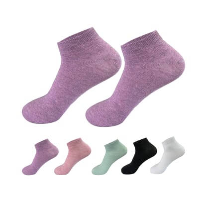 CALCETINES DE MUJER CORTE TOBILLO PACK 3 | 12 UNID1