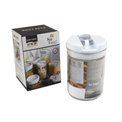 CONTENEDOR DE ALMACENAMIENTO REDONDO 750ML | 12 UNID1