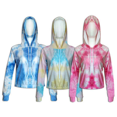 POLERON DE MUJER TIE DYE SURTIDO | 12 UNID1