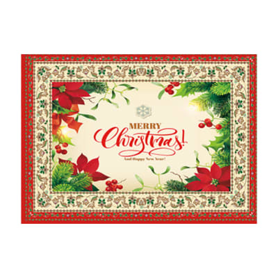 MANTEL NAVIDAD 137*140CM -31