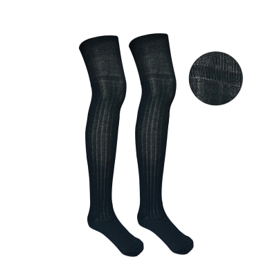 BUCANERAS ESCOLAR NEGRO LINEA ACRILICA TALLA 7-8 | 12 UNID1