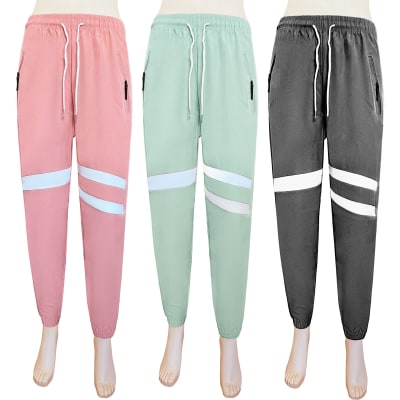 PANTALON DE MUJER CON CIERRES LINEAS EN LA RODILLA | 12 UNID1