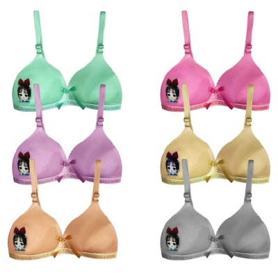 SOSTEN DE MUJER LISO ESTAMPADO MUÑECA COPA A TALLA 32-34-36-40| 12 UNID1