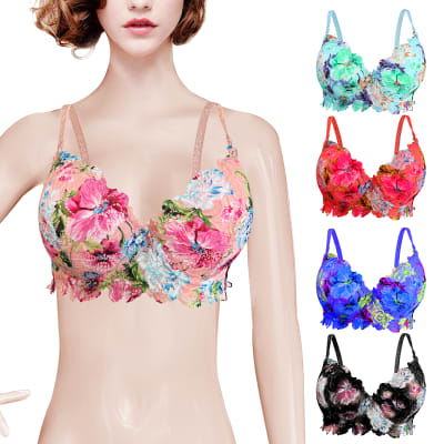 SOSTEN DE MUJER ESTAMPADO FLORAL  |  12 UNID1