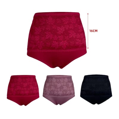 CALZON DE MUJER CON ENCAJE CORTE  ALTO | 12 UNID1