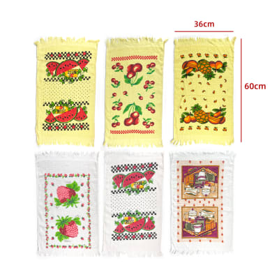 PAÑO DE COCINA CON ESTAMPADO Y FLECOS 36X60CM1