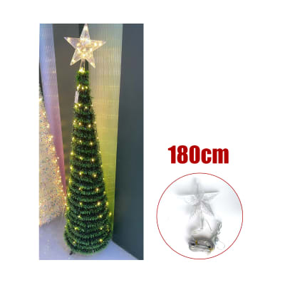 ESTRELLA DE NAVIDAD CON LUCES LED 180CM1