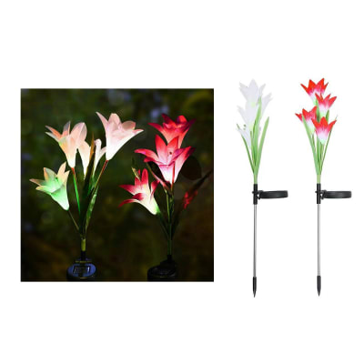 LAMPARA SOLAR LIRIOS 80CM1