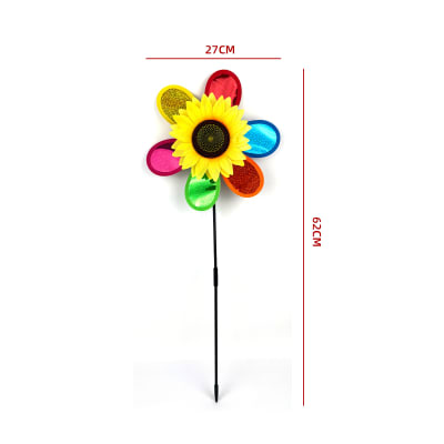 REMOLINO DE VIENTO FLOR CON GIRASOL FRONTAL 27X62CM1