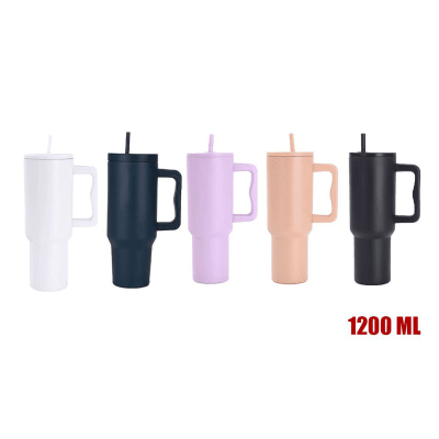 TERMO PARA AUTO CON BOMBILLA Y AGARRADERA 1200 ML1