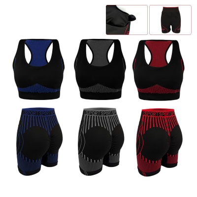 Conjunto Deportivo Mujer Peto Calza Corta1