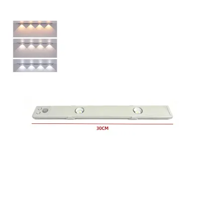 LUZ SENSORIAL LINEAL RECARGABLE USB 3 TONOS 30CM1