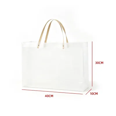 BOLSA REGALO PVC MATE C/ASA 30X40X10CM1