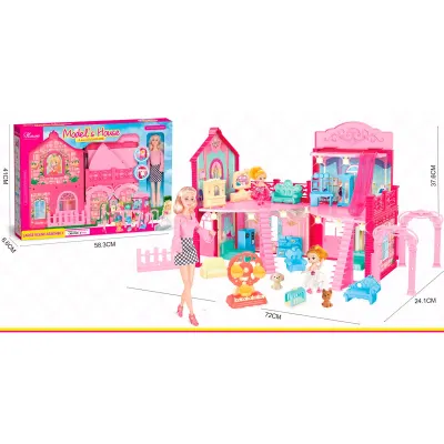 SET DE VILLA CON MUÑECA 28 CM1