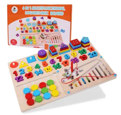TABLERO DIDACTICO MULTIFUNCIONAL 6 EN 11