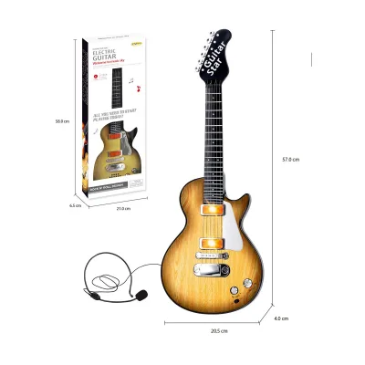 GUITARRA ELECTRICA INFANTIL CON MICROFONO1