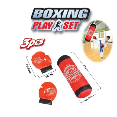 SET DE BOXEO INFANTIL CON GUANTES1