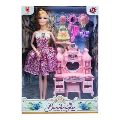 MUÑECA FASHION CON TOCADOR Y ACCESORIOS1