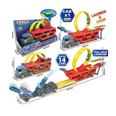 PISTA LANZADORA CON LOOP Y AUTO1