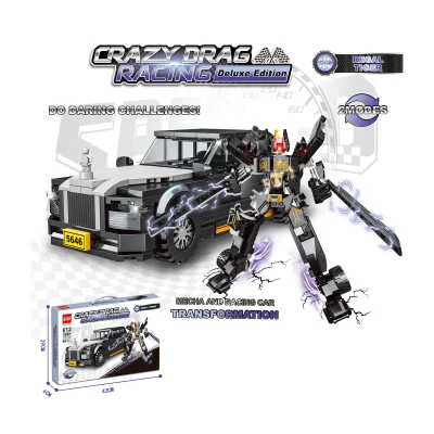 CAMIONETA ROBOT ARMABLE 386+ PCS1