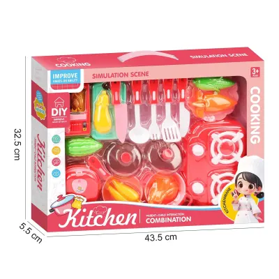 SET UTENSILIOS COCINA INFANTIL1