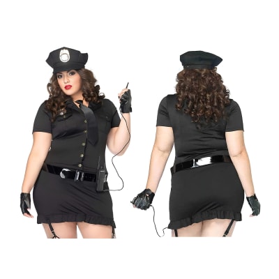 DISFRAZ  POLICIA MUJER  8 PCS1