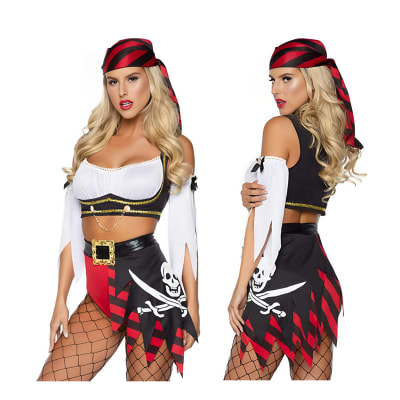 DISFRAZ MUJER PIRATA 5 PCS1