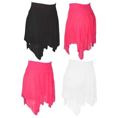 FALDA LOLA CORTA DE MALLA LISO1