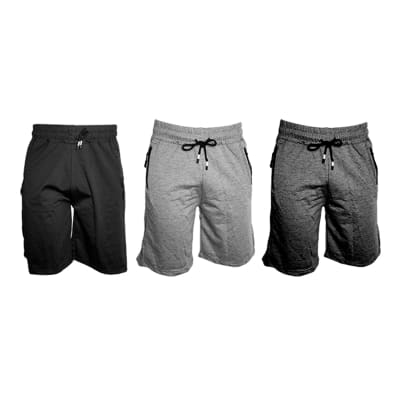 SHORT NIÑO JUVENIL LISO CON BOLSILLO  | 12 UNID1