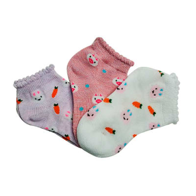 CALCETIN DE BEBE CORTE TOBILLO | 12 UNID1