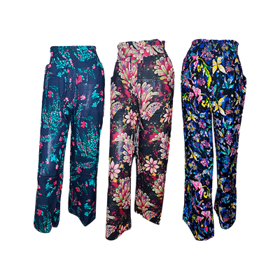 PANTALON DE MUJER PALAZZO CON DISEÑO | 12 UNID1