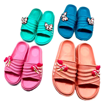 CHALAS INFANTIL DE NIÑA LAZOS Y UNICORNIO TALLA 24-29 | 60 UNID1